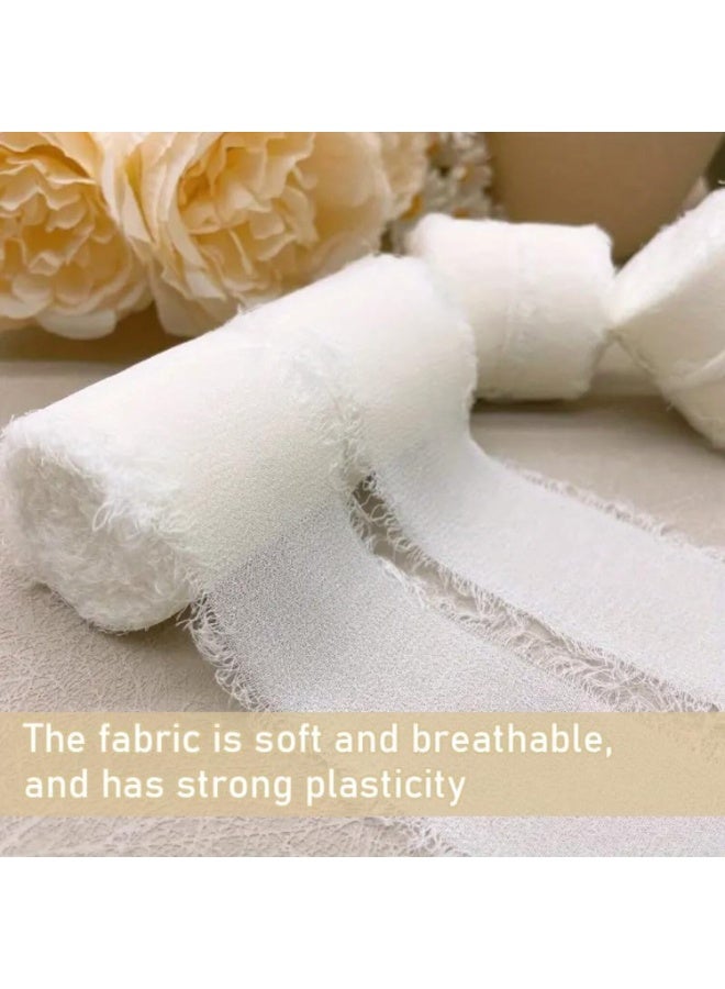 لينلي 3 لفات من شريط الشيفون الحريري - Image 3